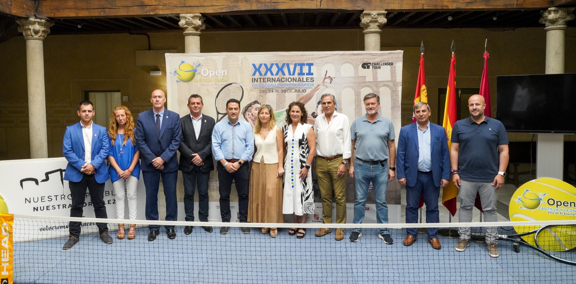 Presentación Open Castilla y León Tenis 2023