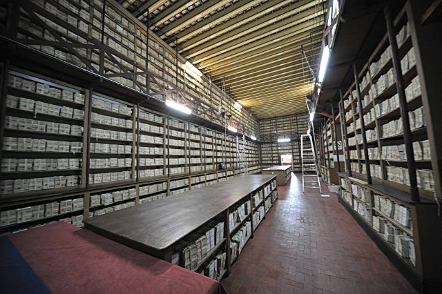 El Archivo General Militar de Segovia, un tesoro con 125 años de historia 9 Sala de depósito.