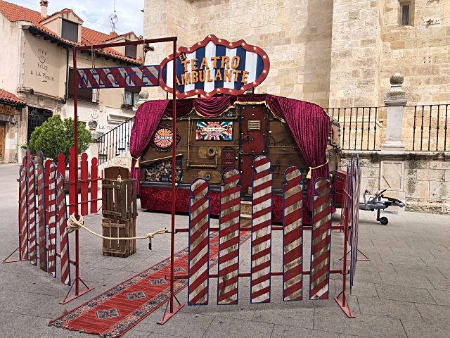 El Teatro Ambulante de Héctor Sansegundo.