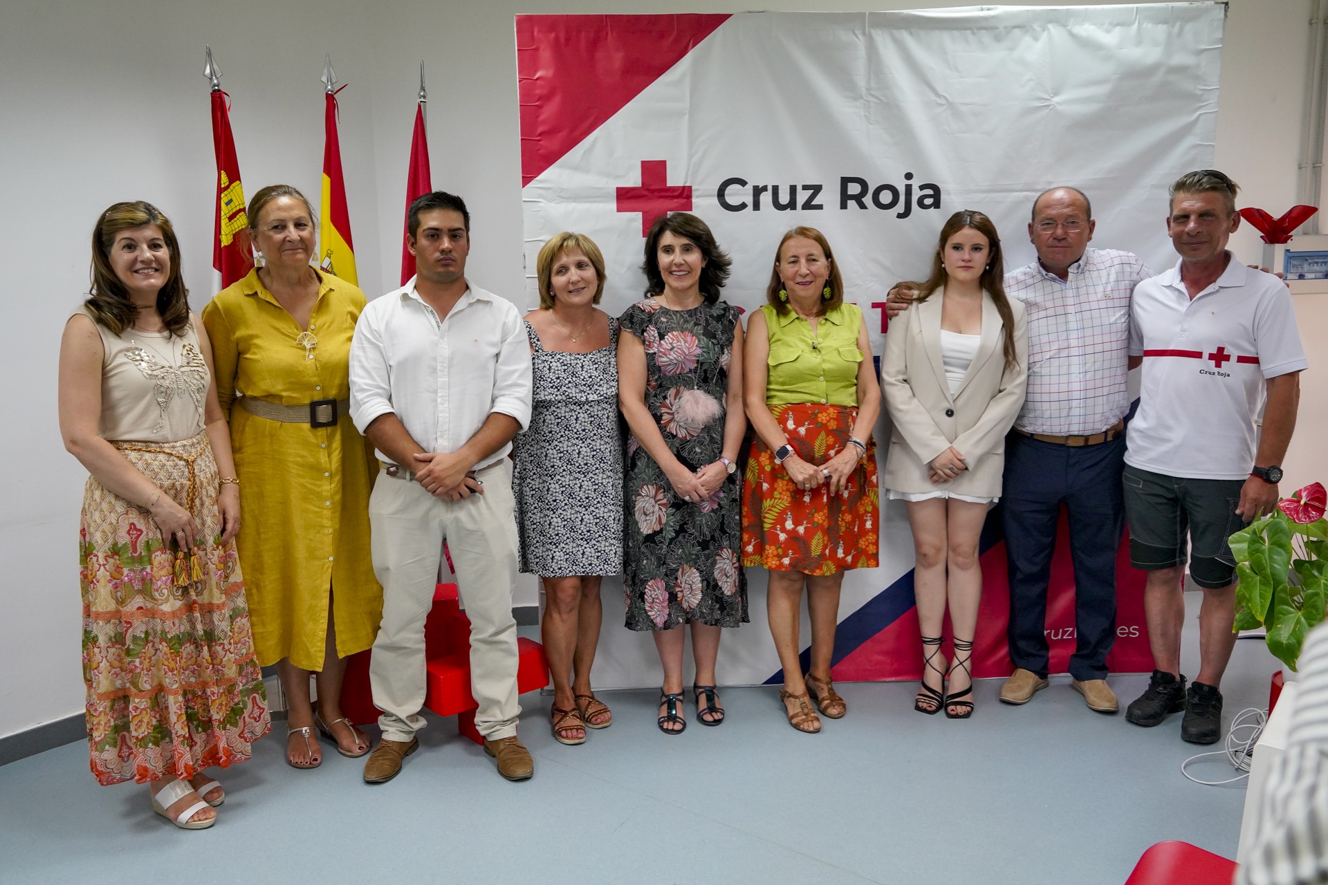 Toma de posesión de los presidentes comarcales de Cruz Roja Segovia. / MIGUEL ÁNGEL FERNÁNDEZ