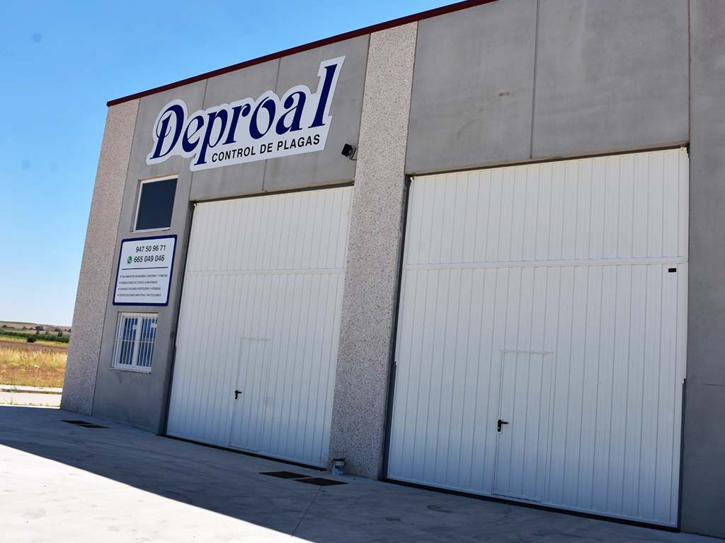 Sede de la empresa Deproal, en el polígono de Boceguillas. / A.M.