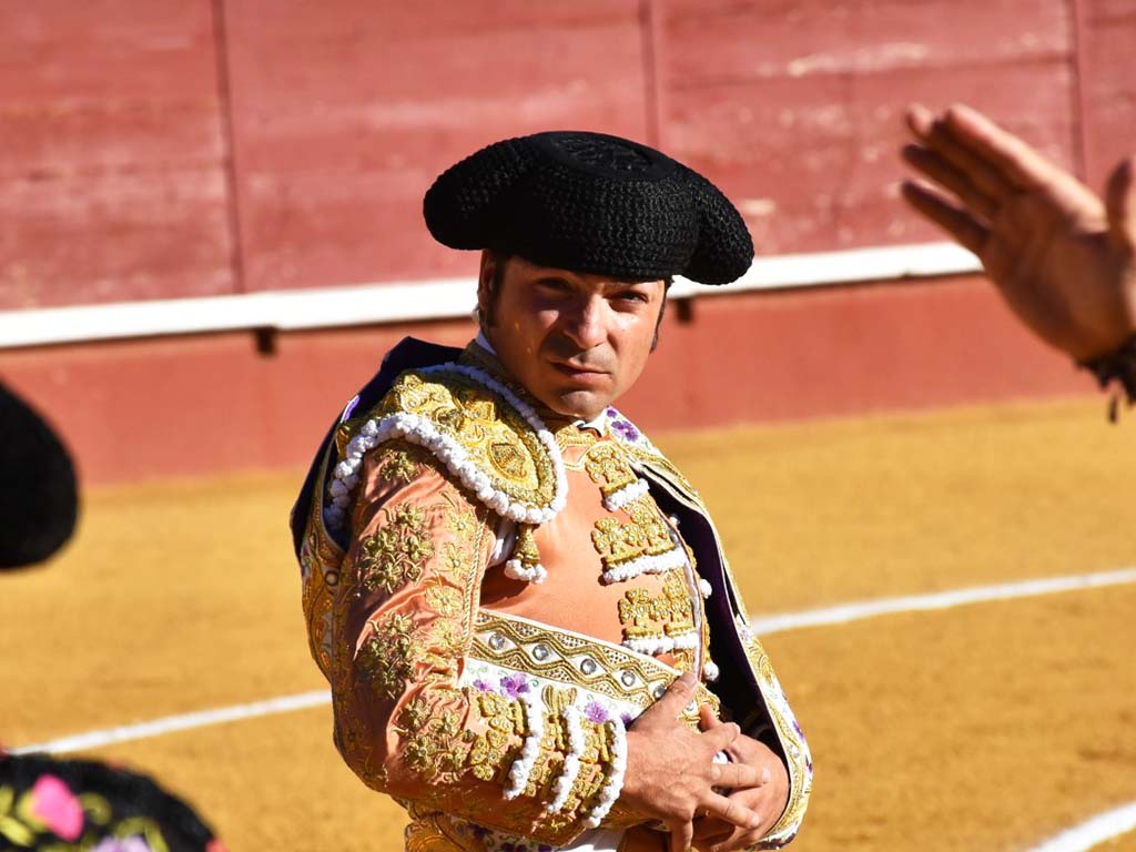 El diestro cuellarano Javier Herrero. / A.M.
