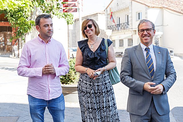 Carlos Fraile, Pilar Sanz y Mariano Veganzones.