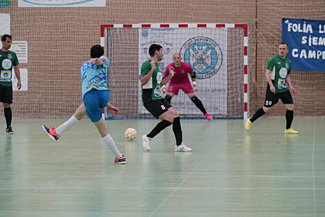 Imagen del último partido oficial jugado por el San Cristóbal./ MIGUEL ÁNGEL FERNÁNDEZ