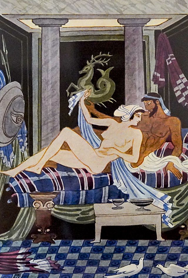 Una exposición muestra la figura del artista Art Déco García Benito 2 11082023 Exposicion Eduardo Garcia Benito en Torreon del Lozoya Miguel Angel Fernandez 14