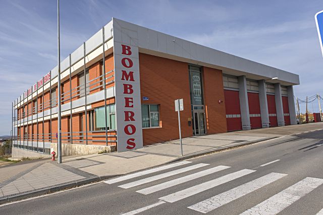 Parque de bomberos de Segovia.