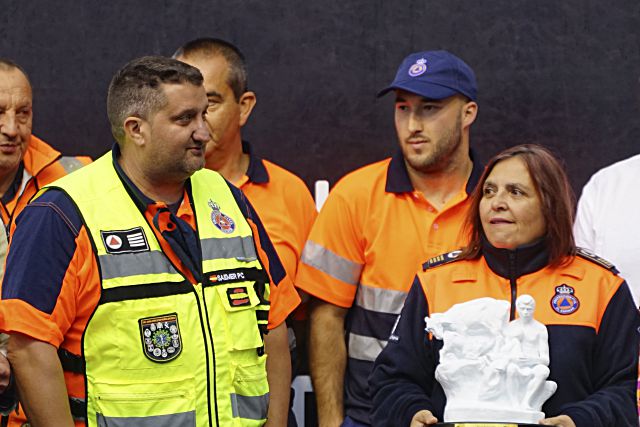 Una de las agrupaciones de Protección Civil de la provincia. / E. A.