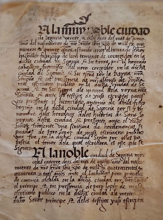 El día en que los regantes de la cacera de San Lorenzo derrotaron al Gobierno 2 4 ordenanzas del tiempo de Enrique IV