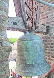 Sanchonuño: el lenguaje de las campanas 3 Campana de 1840. Los Diegos me fundieron