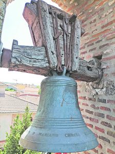 Sanchonuño: el lenguaje de las campanas 2 Campana de 1954