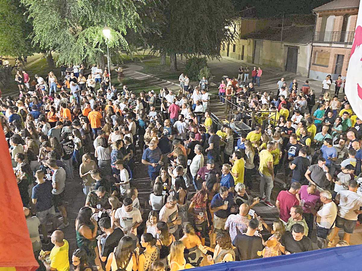 Nieva fiestas de agosto