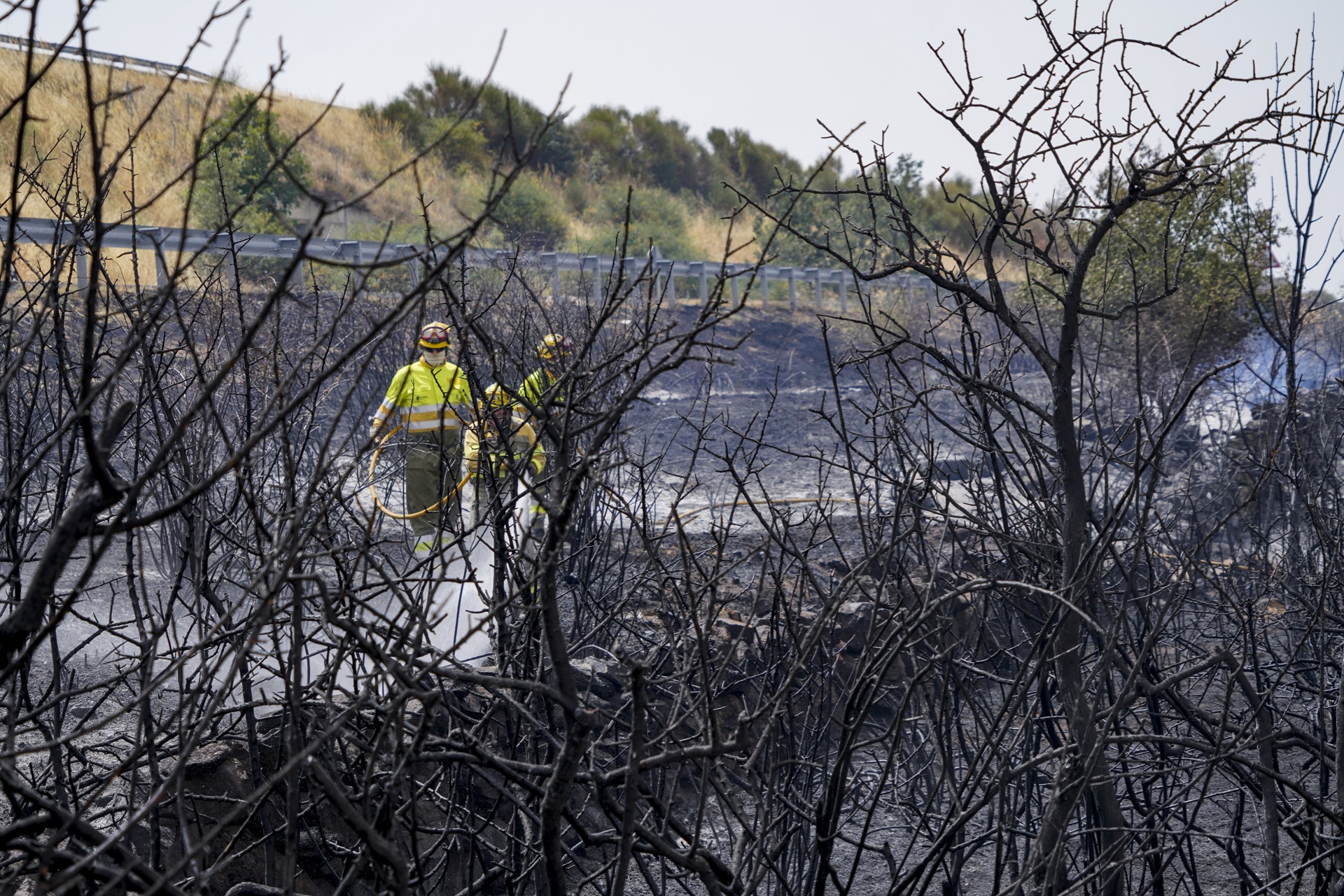 Incendio. / MIGUEL ÁNGEL FERNÁNDEZ