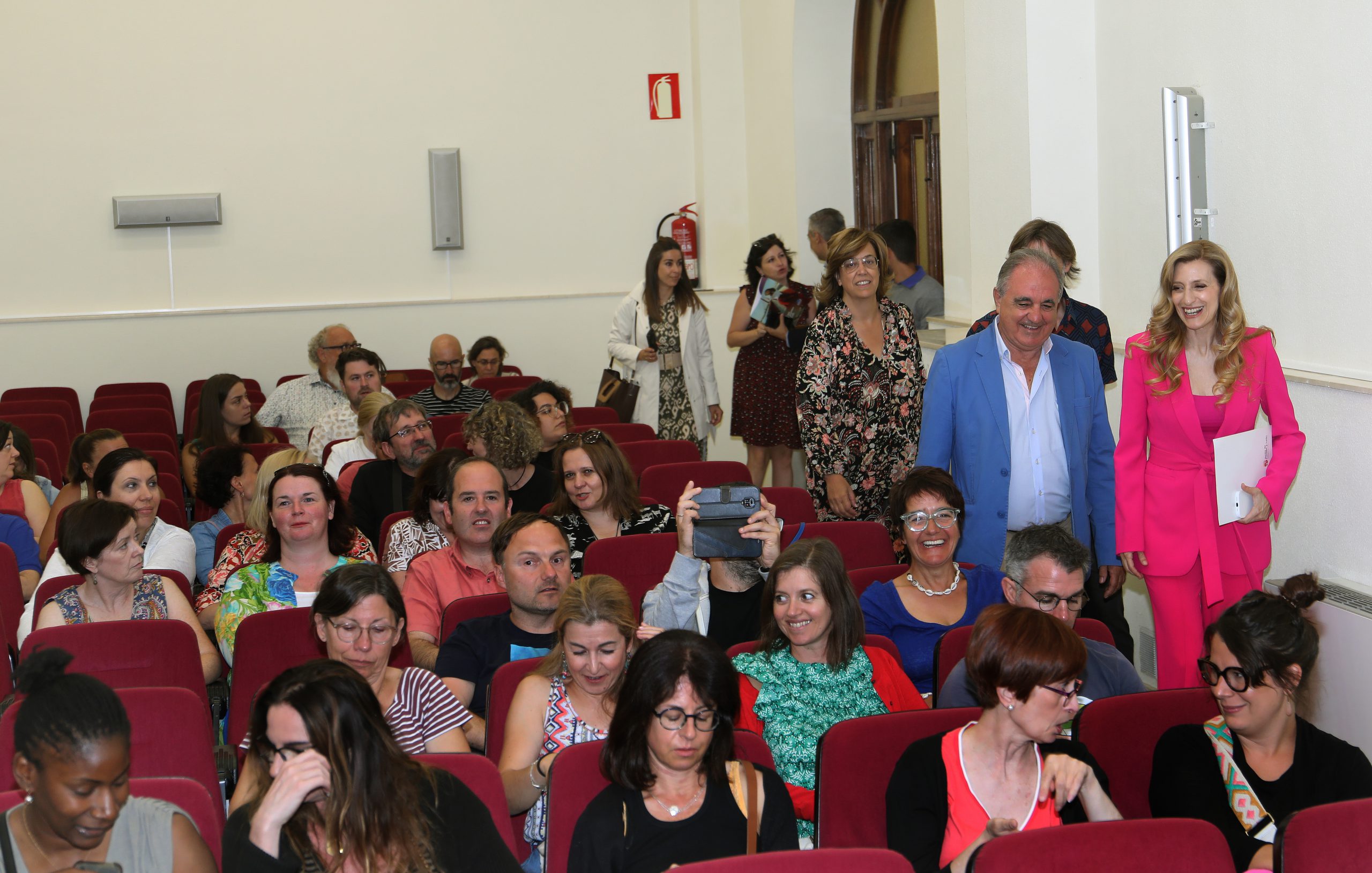 La viceconsejera de Acción Cultural, Mar Sancho, inauguró los cursos. / Brágimo
