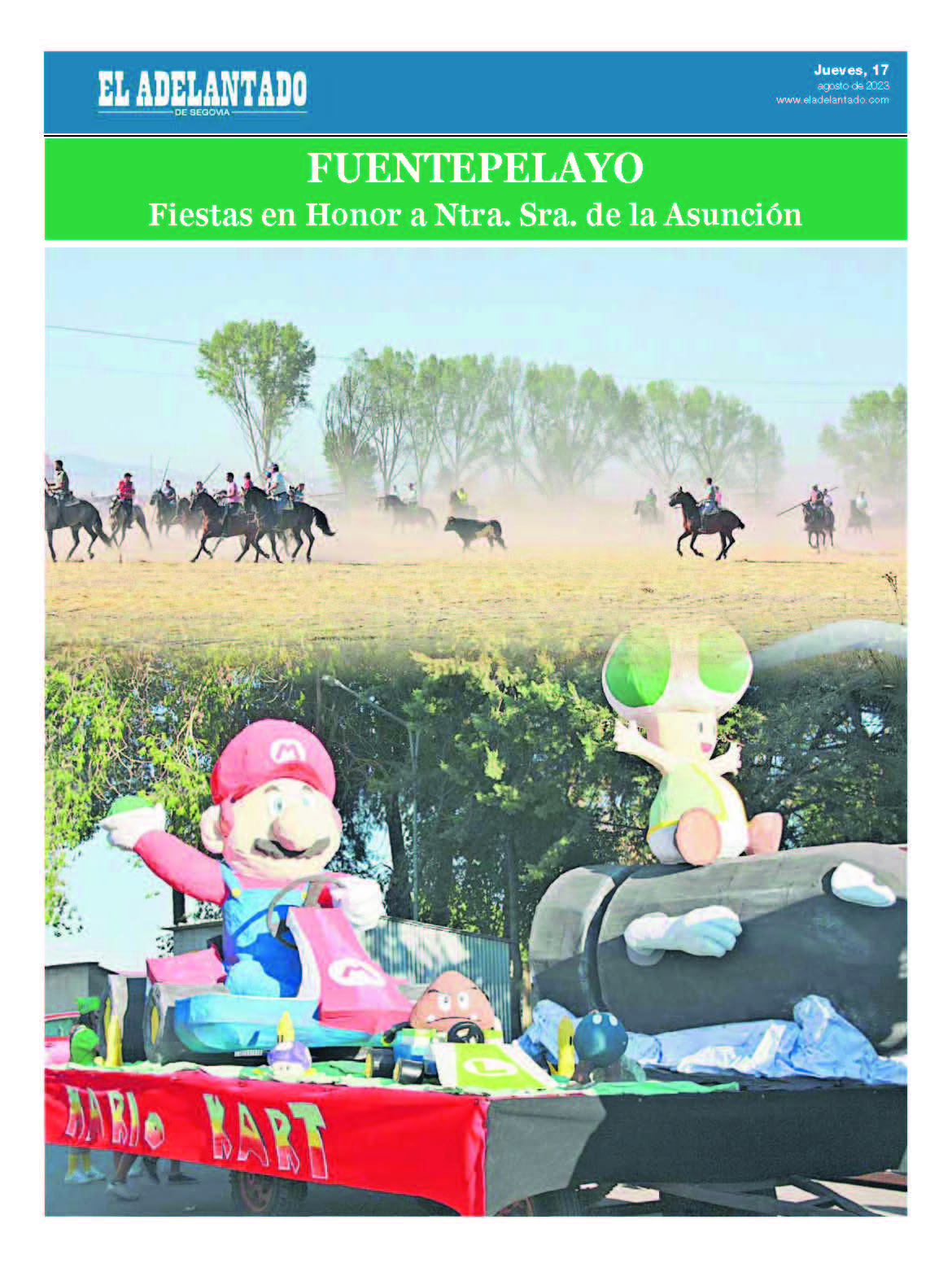 Portada Fuentepelayo - Fiestas 2023