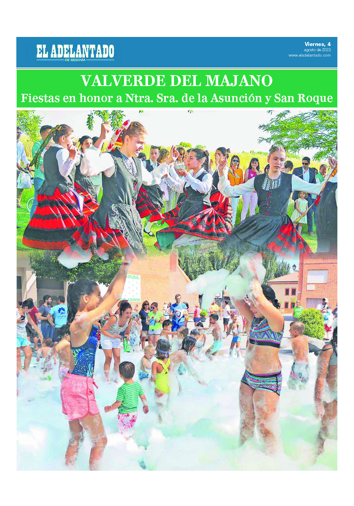 Portada del especial de Valverde del Majano