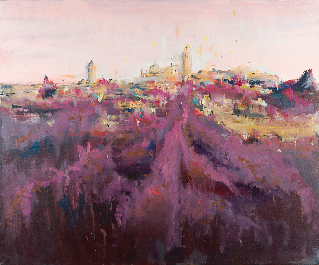 “Sin título” de Gabriel Camino Rodríguez (Facultad de BB. AA del País Vasco, 
Curso de Pintores 2016). / Diego Conte Bragado (Real Academia de Historia y Arte de San Quirce).