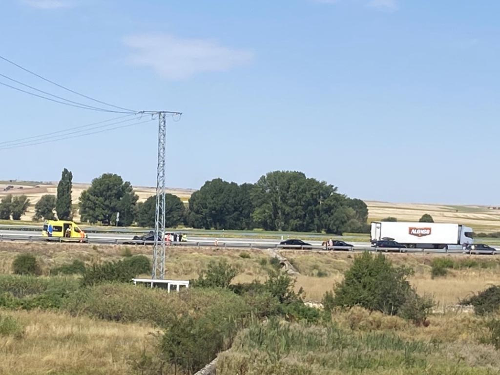 Atropello en la A-1, a la altura de Boceguillas. / EL ADELANTADO