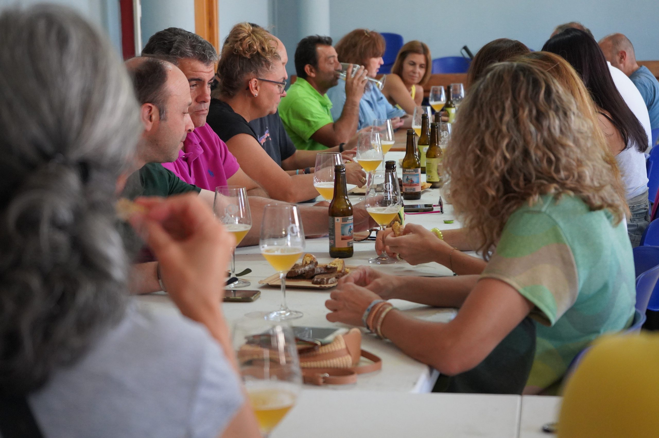 Una cata de Alimentos de Segovia en Otero de Herreros.