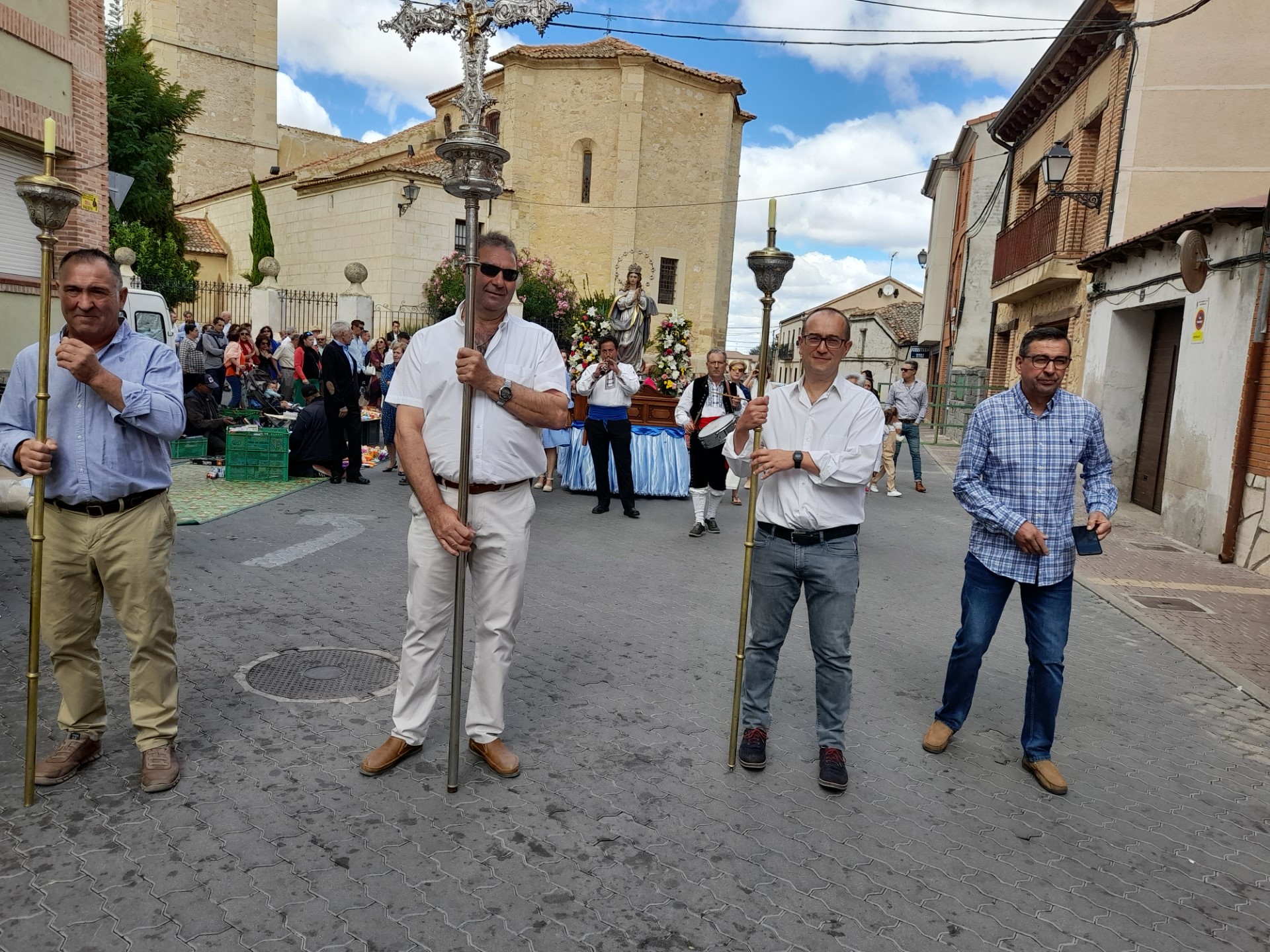 Las fiestas de Cantimpalos, de lo más animadas./ Lourdes Matarranz