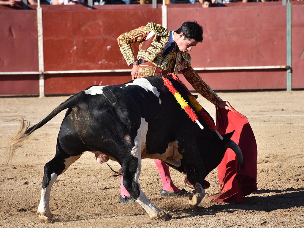 La Granja | Nueva conquista de Olga Casado 5 Natural de Juan Herrero al ‘patasblancas’ de Valdellán. / A.M.