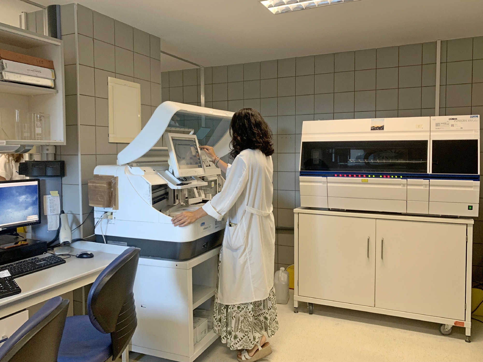 El actual laboratorio central de análisis clínicos.