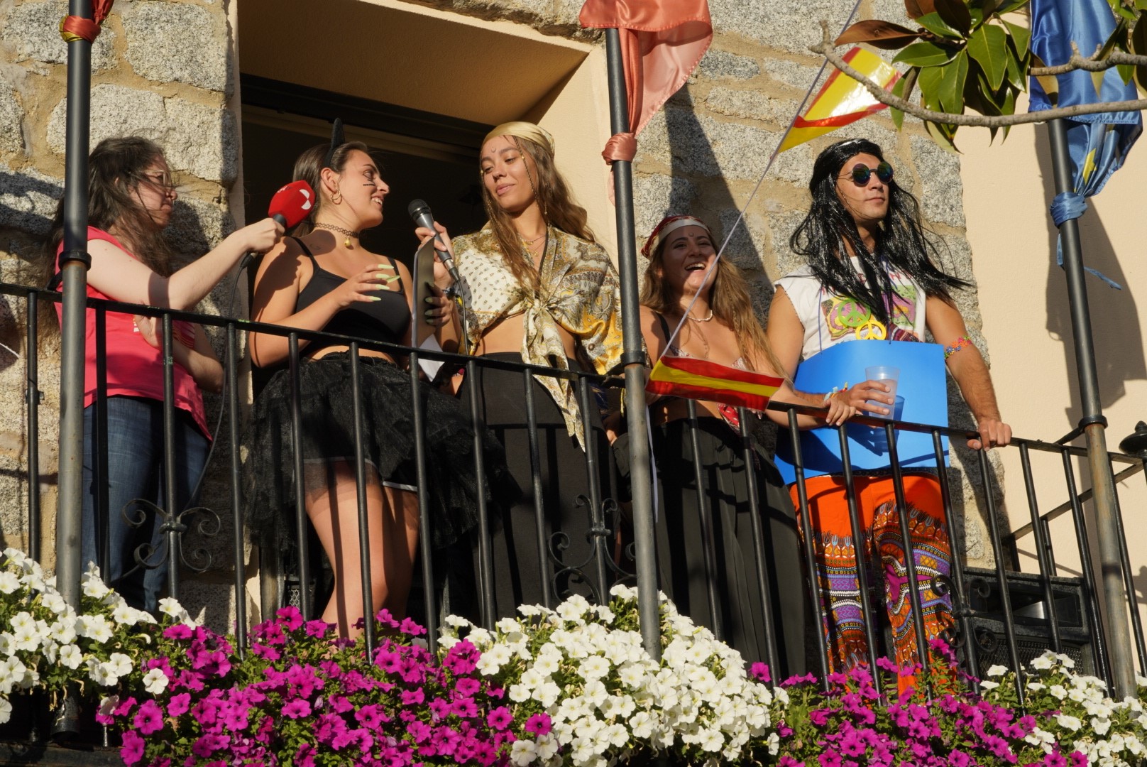 Pregón de las fiestas de Otero de Herreros. / MIGUEL ÁNGEL FERNÁNDEZ