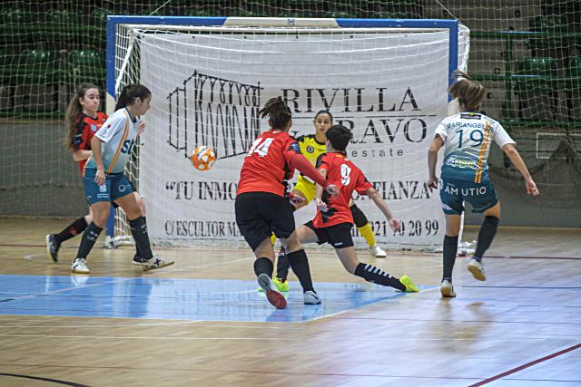 Imagen de archivo de un partido del Segosala con el Roldán./ KAMARERO