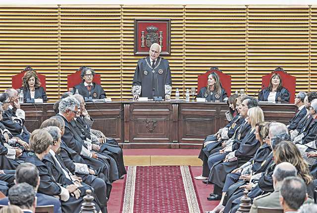 Apertura del Año Judicial en Castilla y León./ RICARDO ORDÓÑEZ