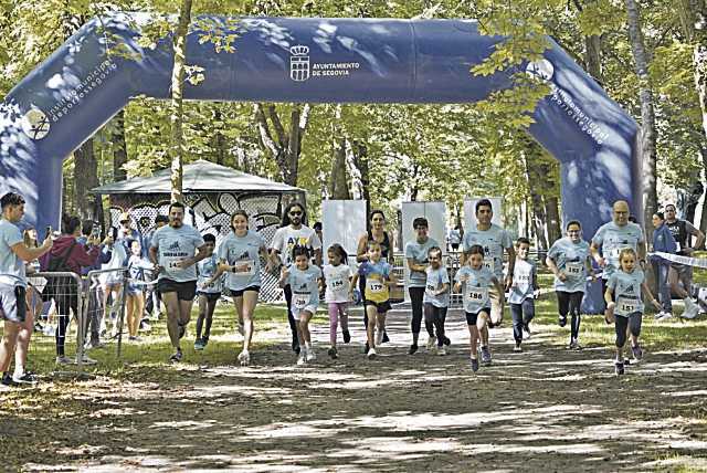 Una de las salidas de la actividad celebrada en La Alameda. / MIGUEL ÁNGEL FERNÁNDEZ