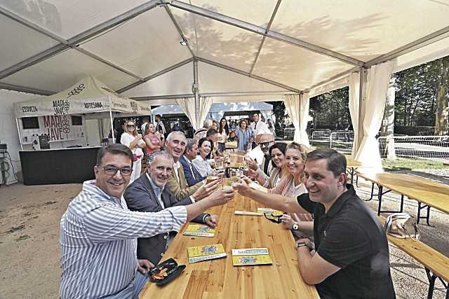 Inauguración de la segunda edición del OktoberFes en el Paseo del Salón./ FES