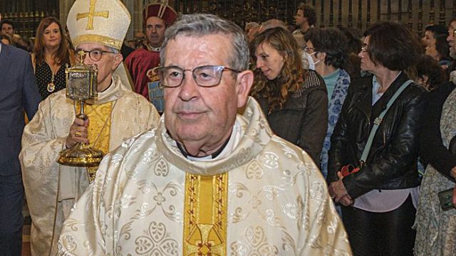 Don Ángel Galindo, Vicario General de la Diócesis de Segovia.