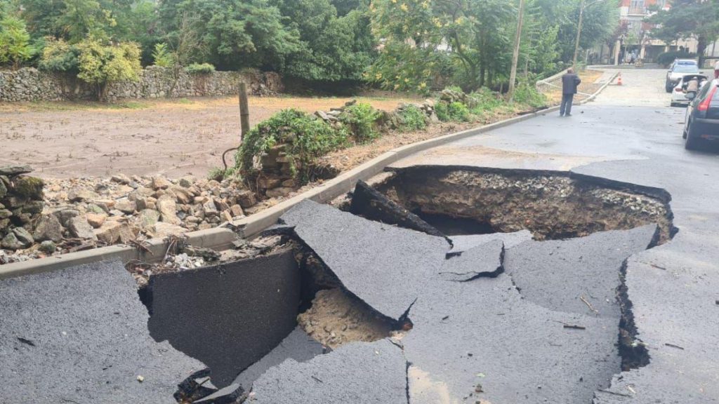 La DANA provoca que se plantee declarar El Espinar como zona catastrófica 3 Los efectos de la DANA afectaron especialmente a El Espinar.