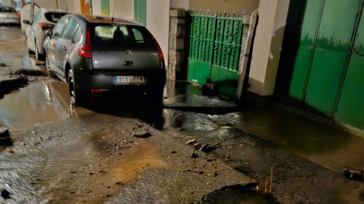 Los efectos de la DANA afectaron especialmente a El Espinar.