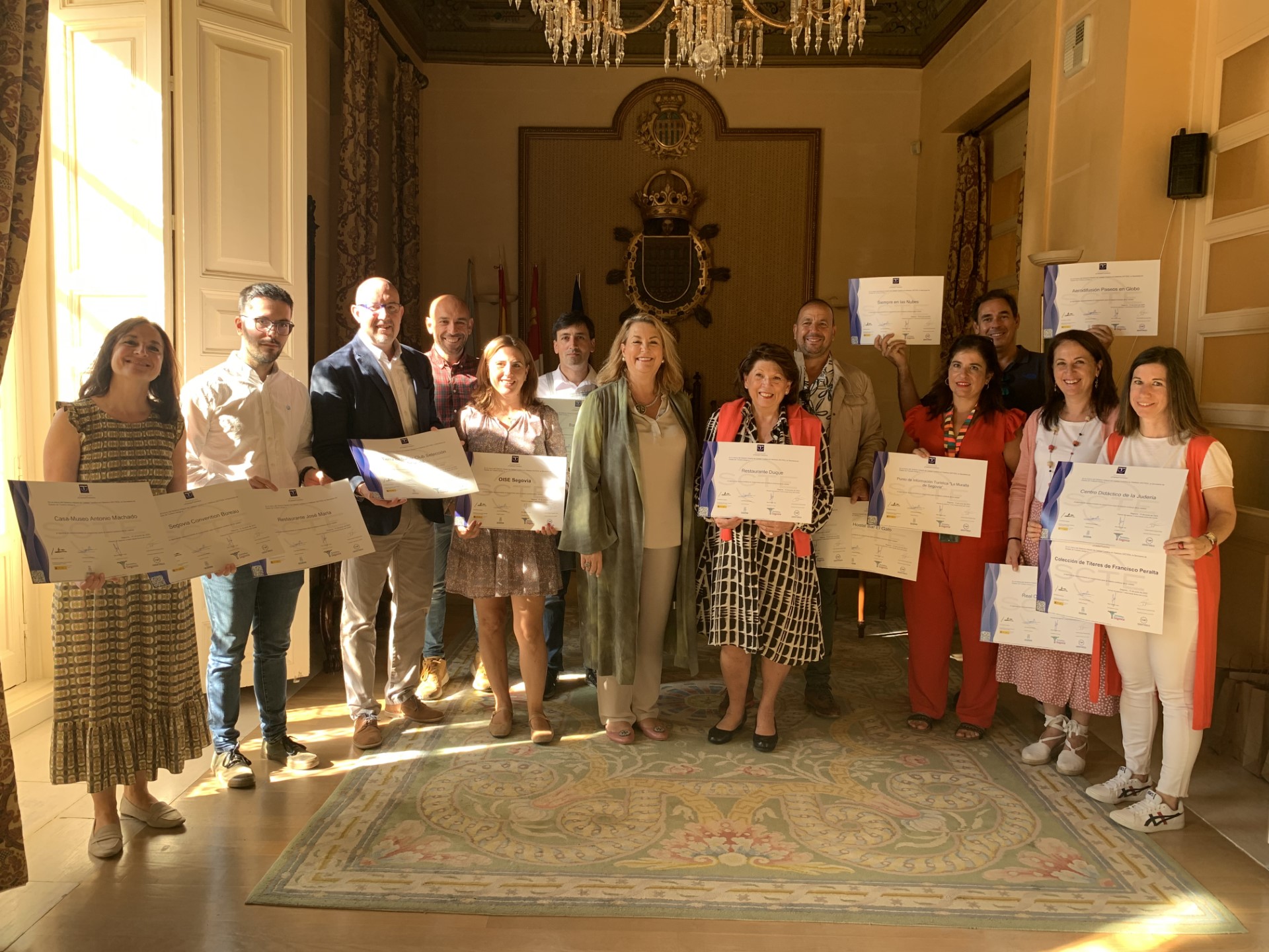 Entrega distinciones SICTED