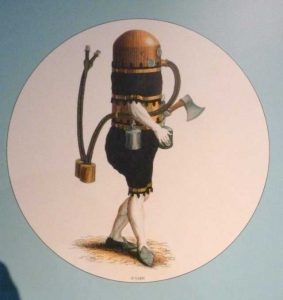 El Centro Regional de Artesanía expone “El buzo del Pisuerga” 2 La maquina de Buceo de Karl Heinrich Klingert 1797