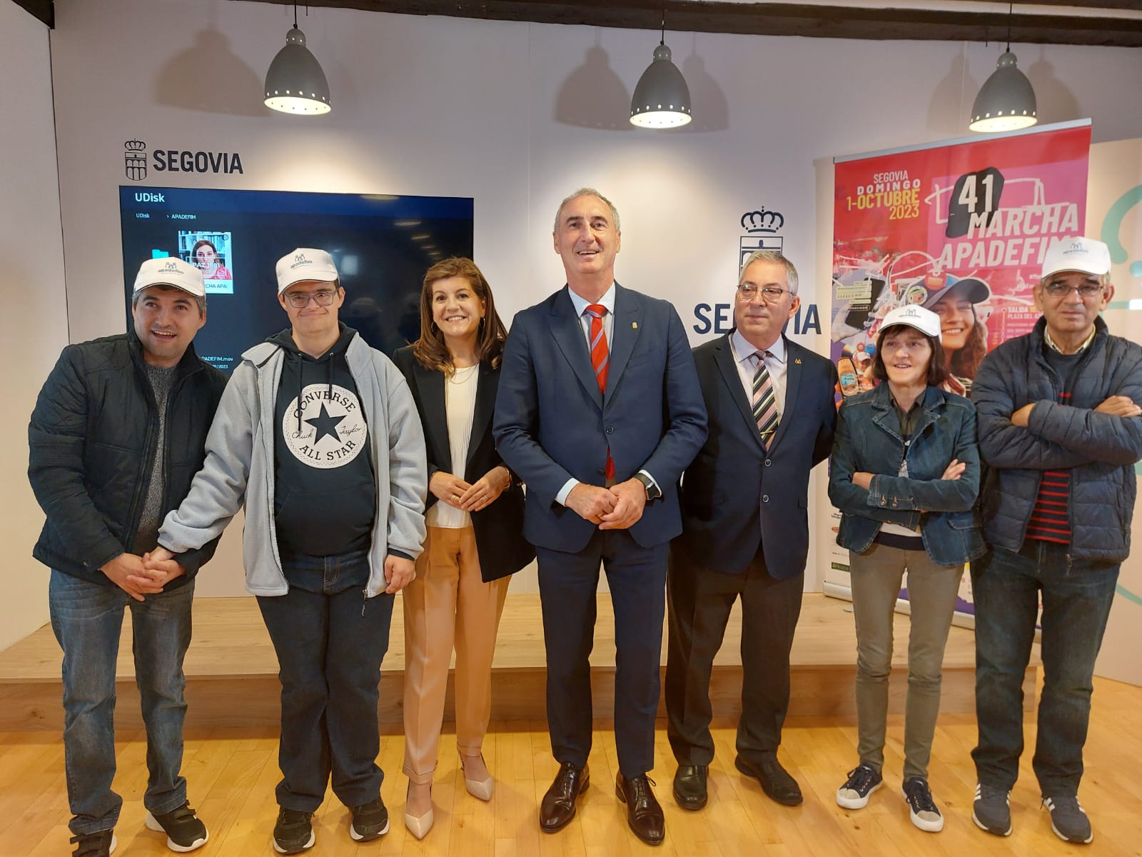 Presentación de la marcha de Apadefim. / EL ADELANTADO