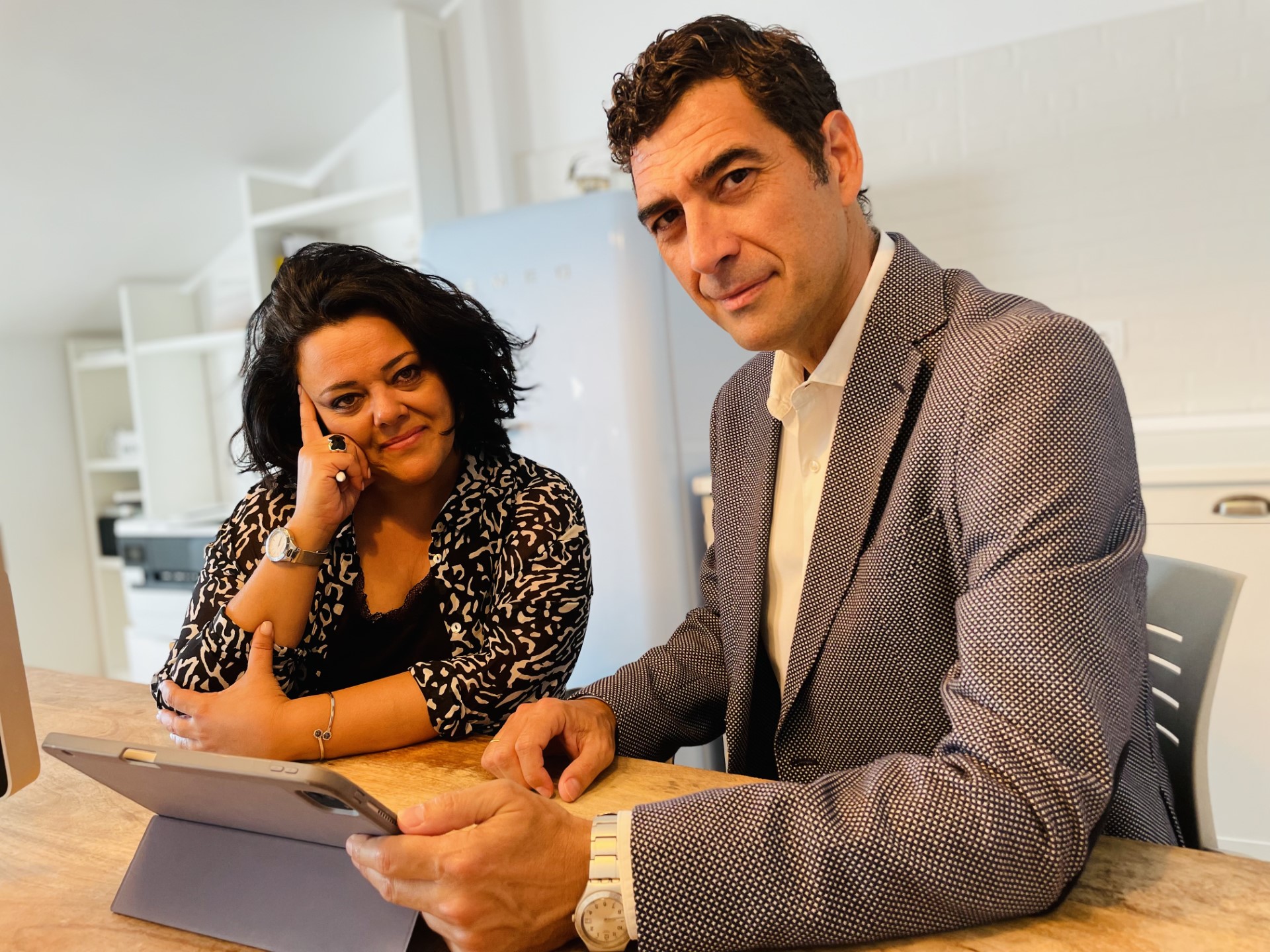 Rocío Ruiz y Javier González.