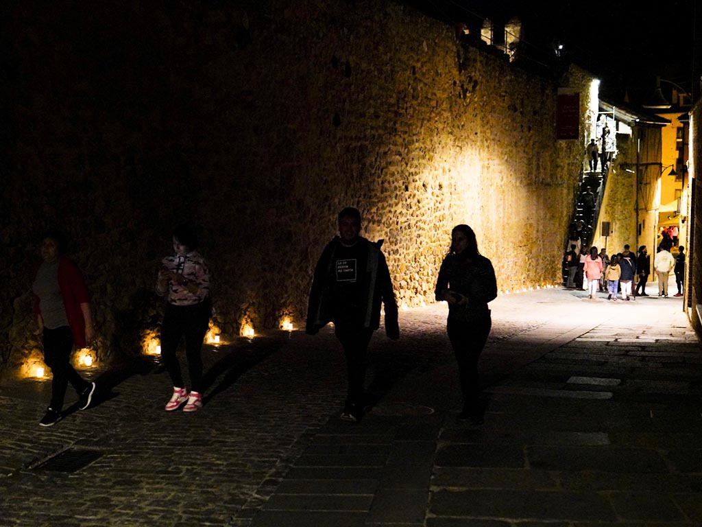 Noche del Patrimonio, en Segovia. / MIGUEL ÁNGEL FERNÁNDEZ