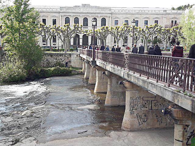 Palacio de Justicia de Burgos, uno de los principales edificios judiciales de la Comunidad.