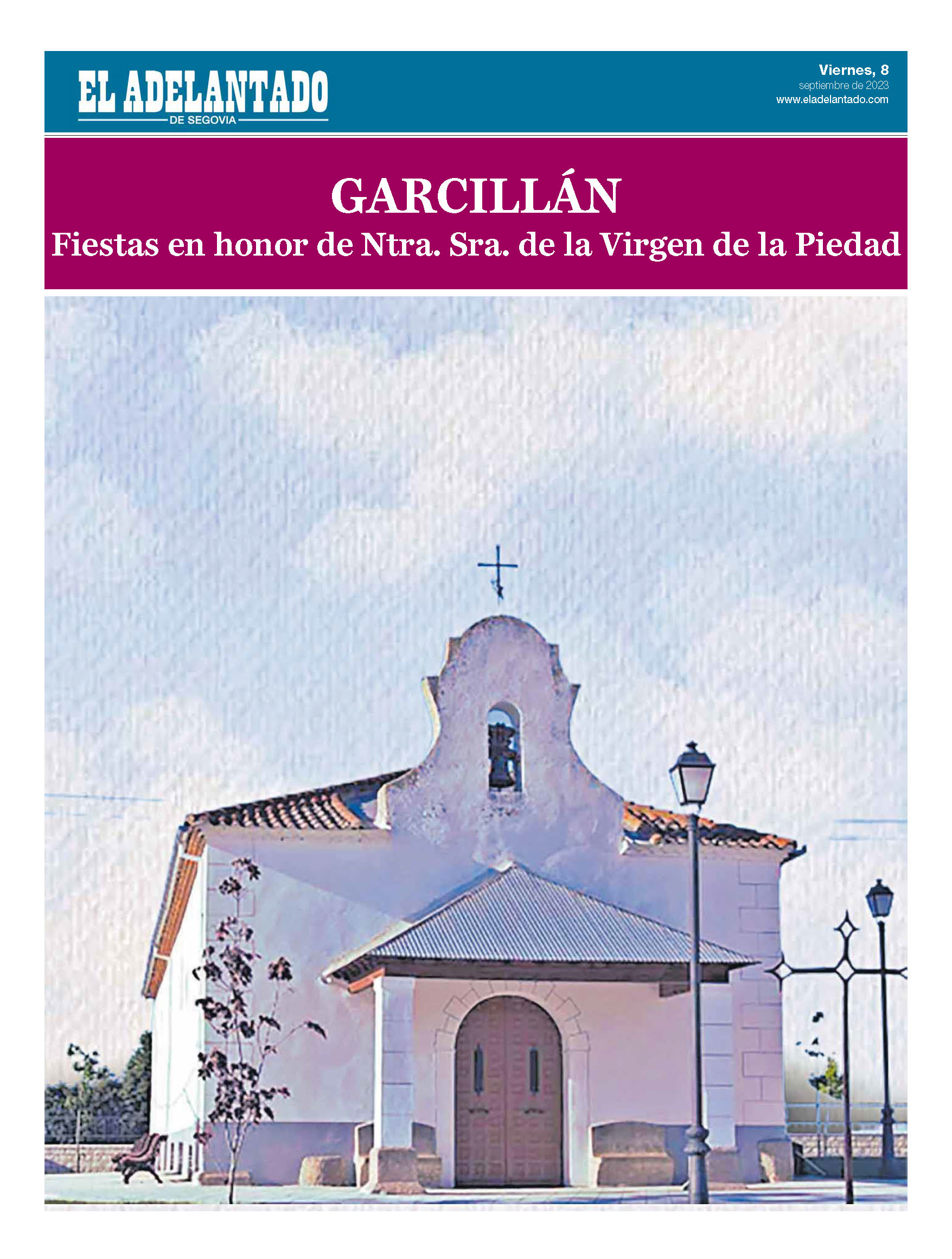 Portada Fiestas 2023 de Garcillán