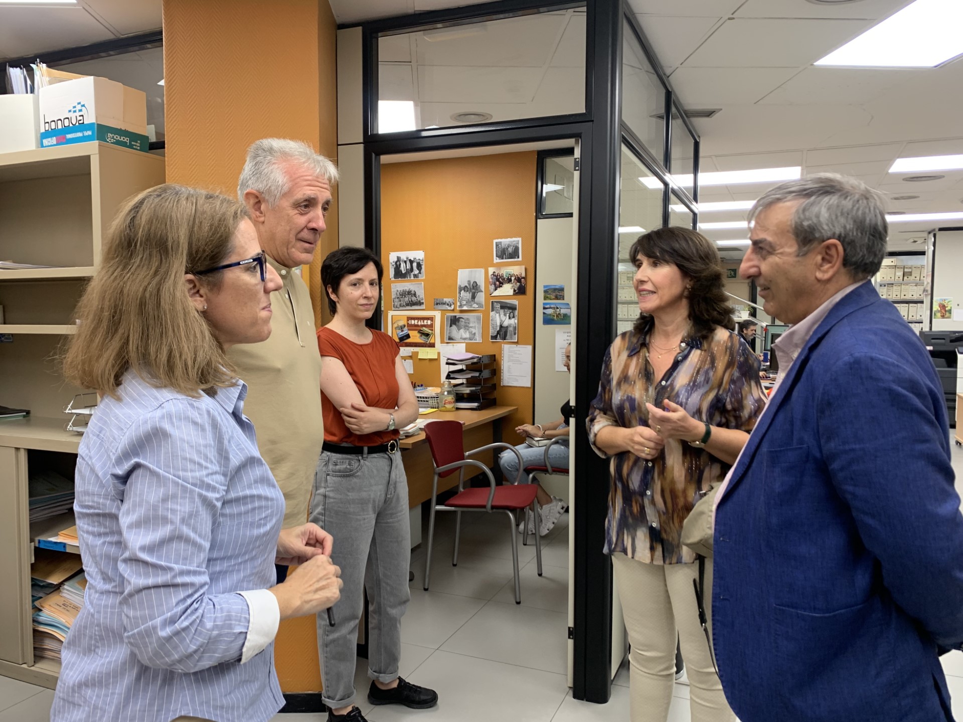 Visita Gerencia Servicios Sociales