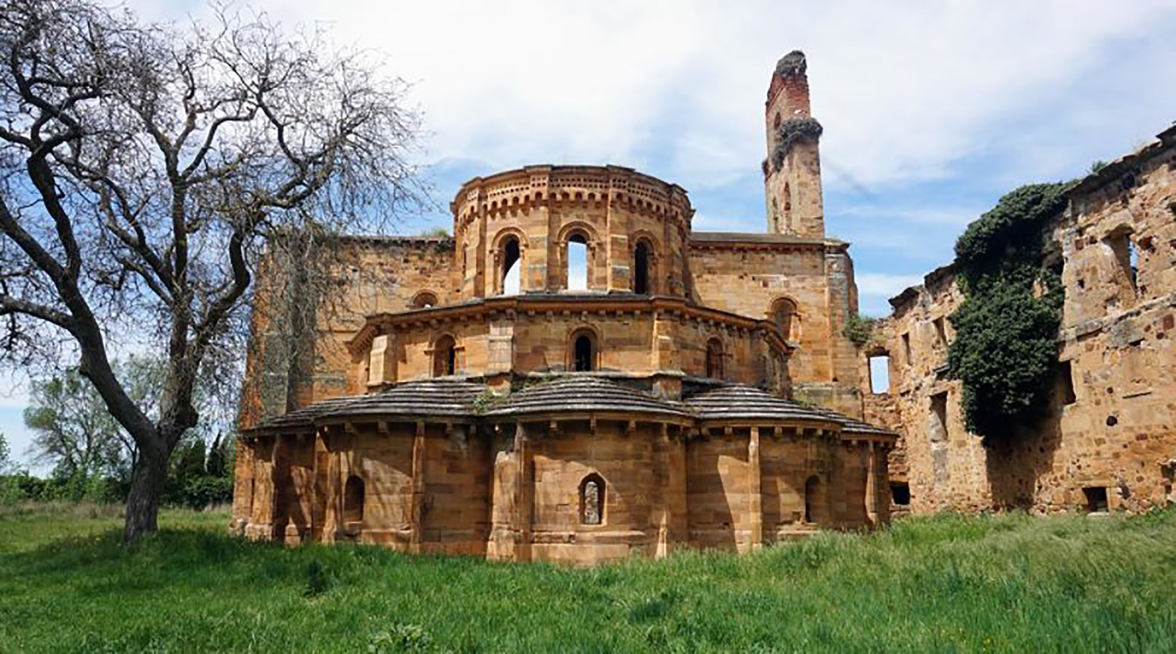 Imagen del templo cisterciense, datado entre los siglos XII y XIII.