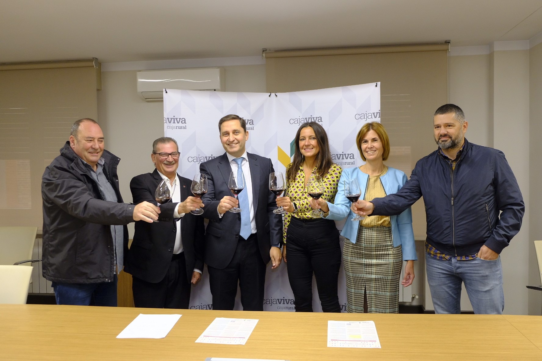 Presentación del 'Otoño enológico' de la Fundación Caja Rural. / DIEGO GÓMEZ