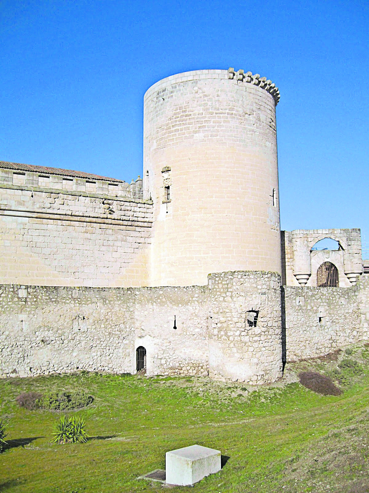 Castillo de Alburquerque en Cuéllar.