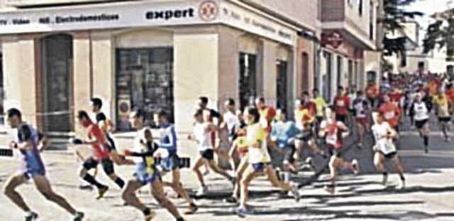 Imagen de una de las ediciones anteriores de la carrera popular de Carbonero.