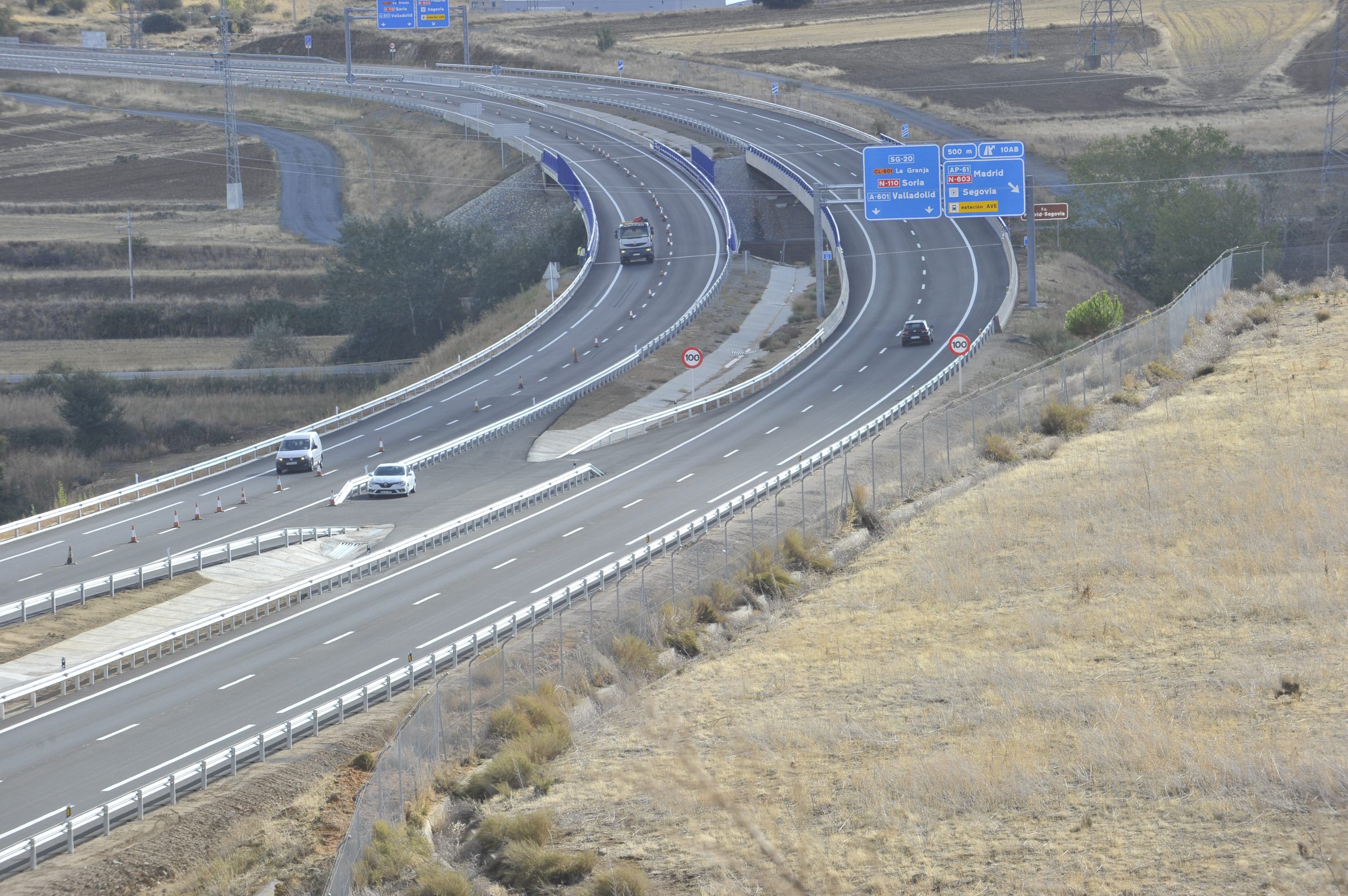 20191015 Circunvalacion SG20 Apertura Madrid Avila KAM8204 scaled