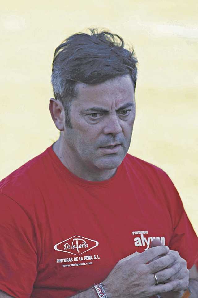 Paco Maroto, actual entrenador del Turégano./ NEREA LLORENTE
