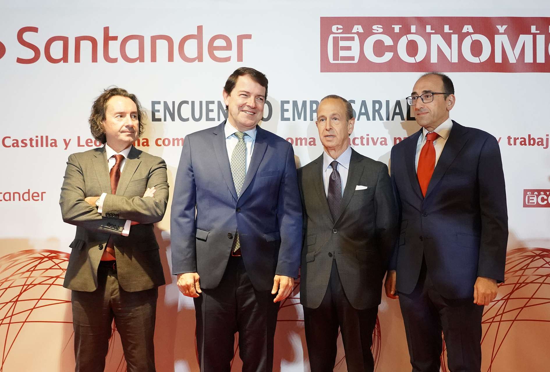 El presidente de la Junta imparte la conferencia 'Castilla y Le�una comunidad atractiva para invertir y trabajar'