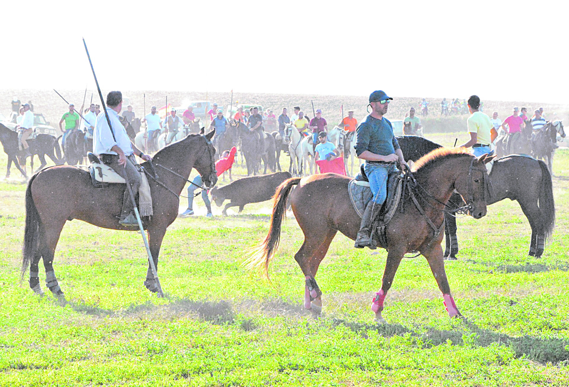 El encierro conto tambien con la participacion de recortadores 2