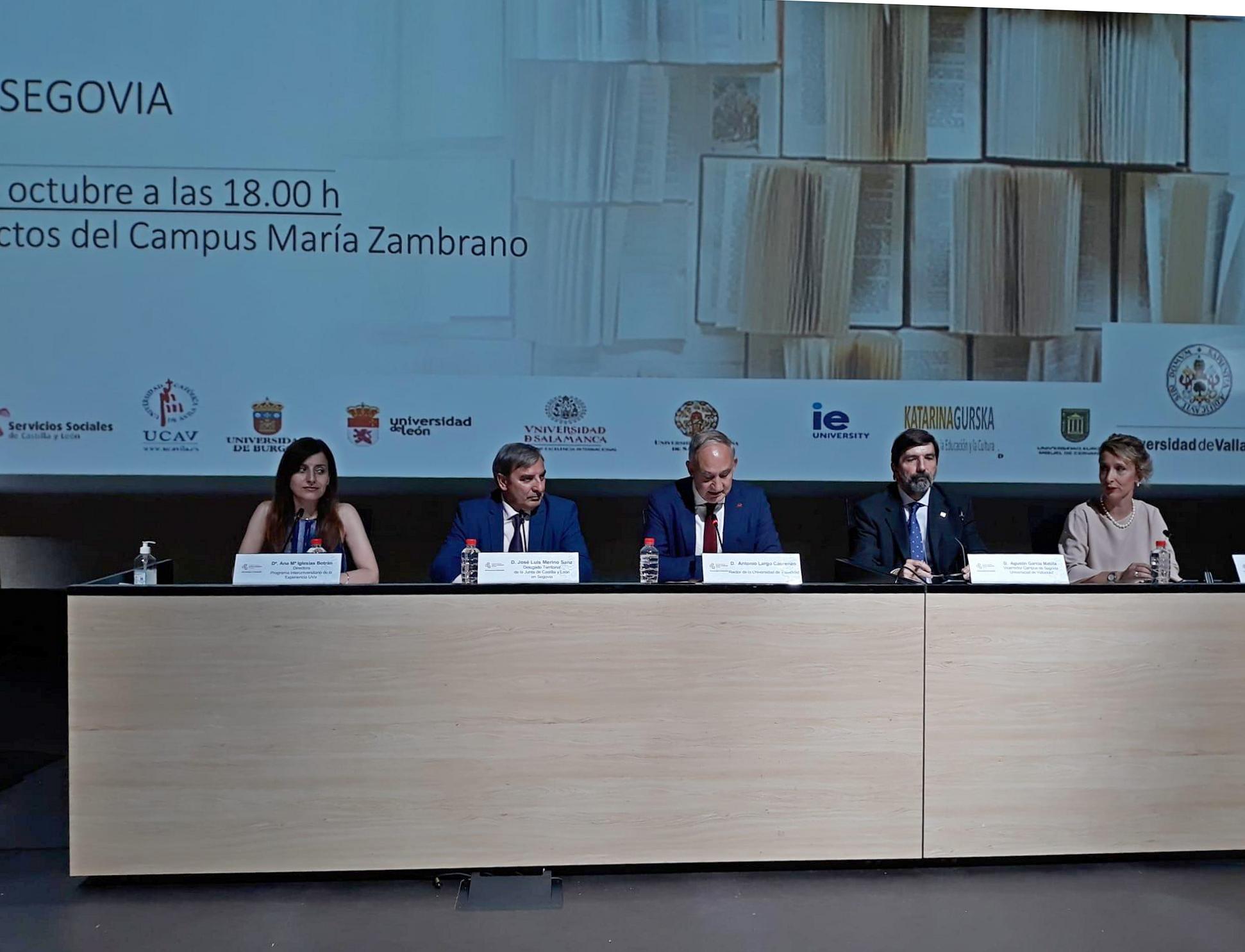 Inauguracion Programa Interuniversitario de la Experiencia SG